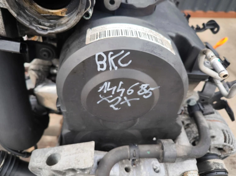 SILNIK KOMPLETNY AUDI VW SEAT SKODA 1.9 TDI BKC *2* 144685 KM