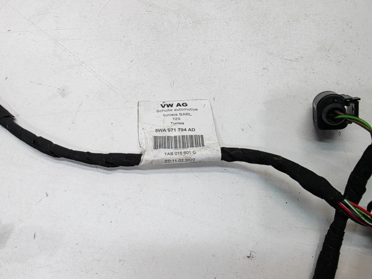 WIĄZKA ALTERNATORA AUDI A3 8Y VOLKSWAGEN SEAT SKODA 1.5 TFSI 5WA971794AD