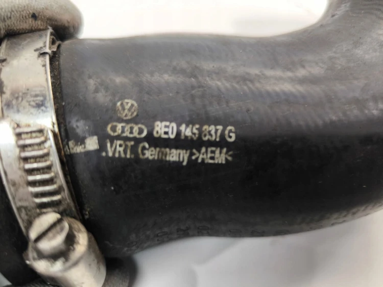 RURA WĄŻ INTERCOOLERA AUDI A4 B6 B7 8E0145837G ORYGINAŁ !!!