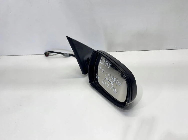 LUSTERKO ZEWNĘTRZNE PRAWE AUDI A5 8T0 LIFT COUPE LZ9Y 6+2 PIN UK