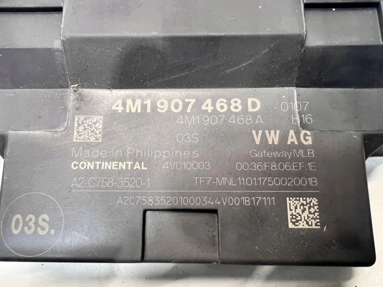 MODUŁ STEROWNIK GATEWAY AUDI A4 A5 Q7 4M1907468D