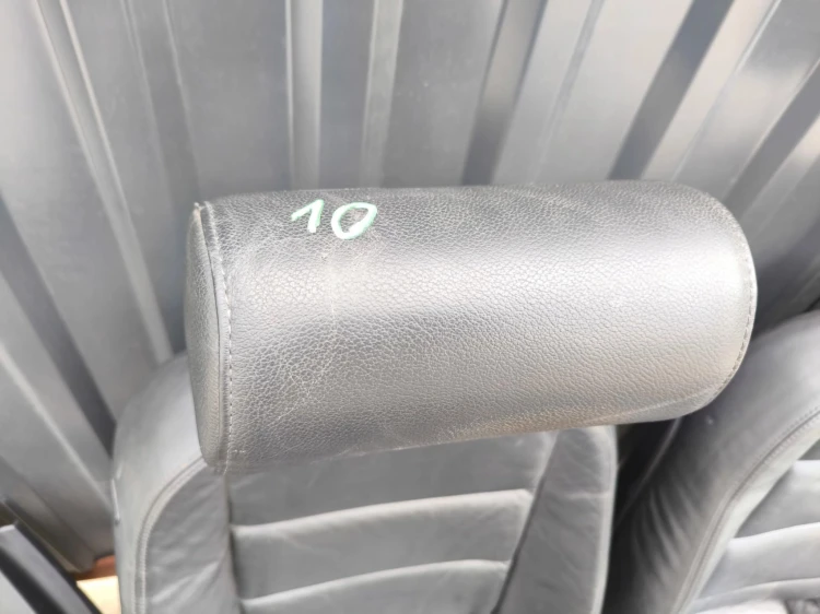FOTEL FOTELE KOMPLET AUDI A6 C6 SKÓRA GRZANE SCHOWKI MC DONALDS