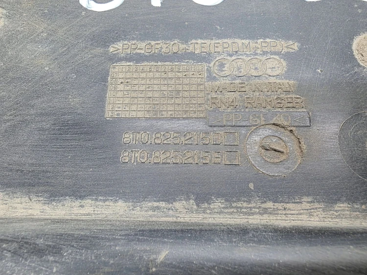 OSŁONA PODWOZIA LEWY TYŁ AUDI A5 8T 8T0825215D ORYGINAŁ *9*