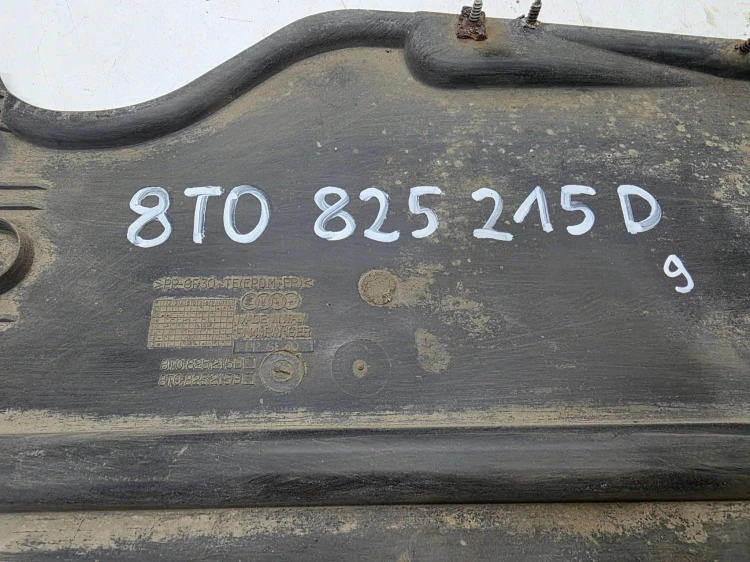 OSŁONA PODWOZIA LEWY TYŁ AUDI A5 8T 8T0825215D ORYGINAŁ *9*