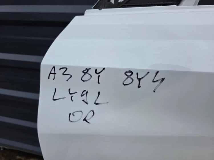 DRZWI LEWY PRZÓD AUDI A3 8Y 8Y4 SPORTBACK LY9L ORYGINAŁ !!!
