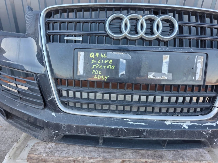 ZDERZAK PRZÓD AUDI Q7 4L S LINE SPRYSKI PDC KOMPLETNY ORYGINAŁ *2* !!!