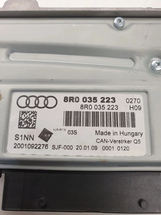 WZMACNIACZ AUDIO AUDI A4 B8 A5 Q5 8R0035223