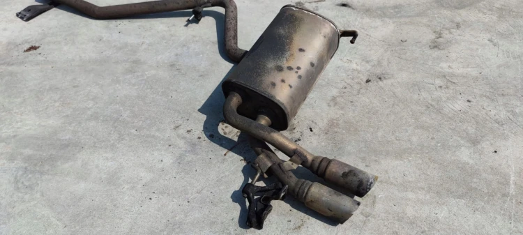 TŁUMIK WYDECH KOMPLET AUDI Q3 8U VW 5N0253611C
