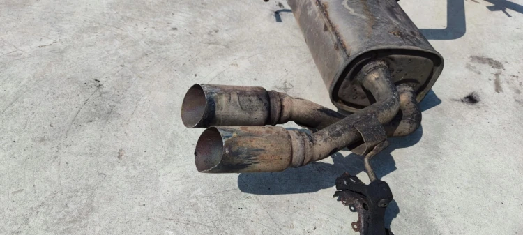 TŁUMIK WYDECH KOMPLET AUDI Q3 8U VW 5N0253611C