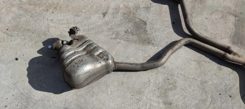 TŁUMIK WYDECH AUDI A6 C7 LIFT TDI 4G0253611M 612M