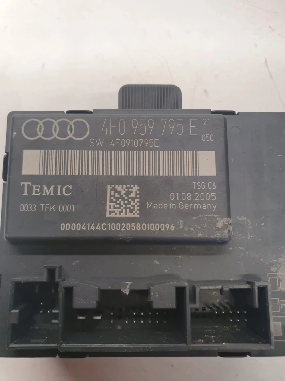 MODUŁ STEROWNIK DRZWI AUDI A6 C6 Q7 4L 4F0959795E