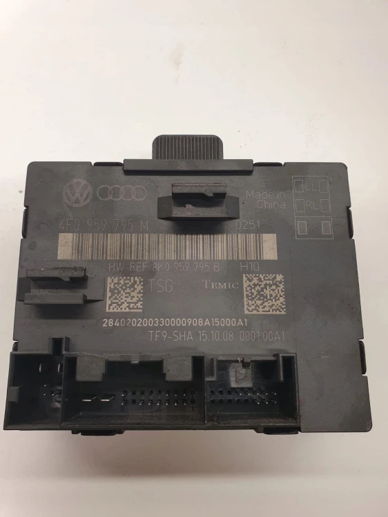 MODUŁ STEROWNIK DRZWI AUDI A6 C6 Q7 4L 4F0959795M
