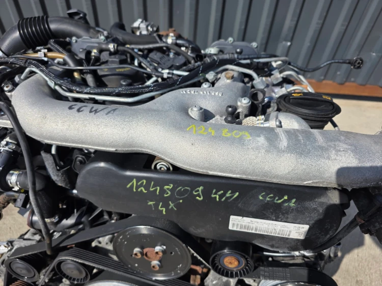 SILNIK AUDI A4 B8 A5 8T Q5 8R 3.0 TDI CCW CCWA KOMPLETNY *4* 124809KM