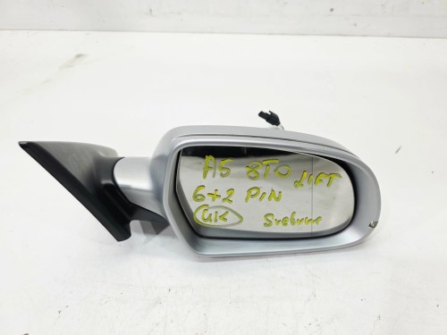 LUSTERKO ZEWNĘTRZNE PRAWE AUDI A5 8T0 LIFT COUPE SREBRNE 6+2 PIN UK