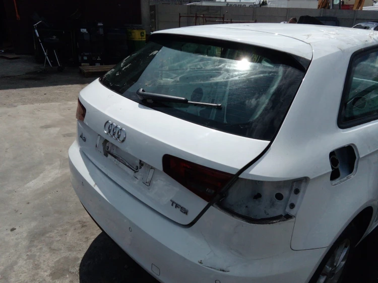 KLAPA TYŁ TYLNA AUDI A3 8V3 3 DRZWI LY9C ORYGINAŁ