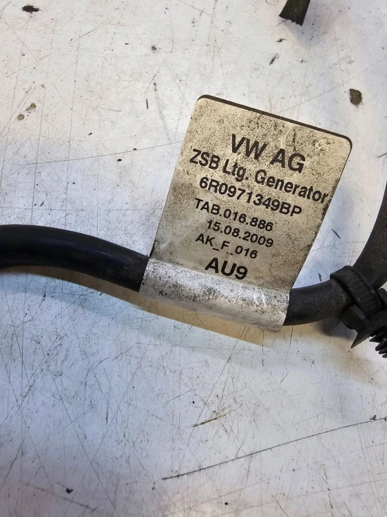 WIĄZKA ALTERNATORA AUDI A1 8X VW 6R0971349BP